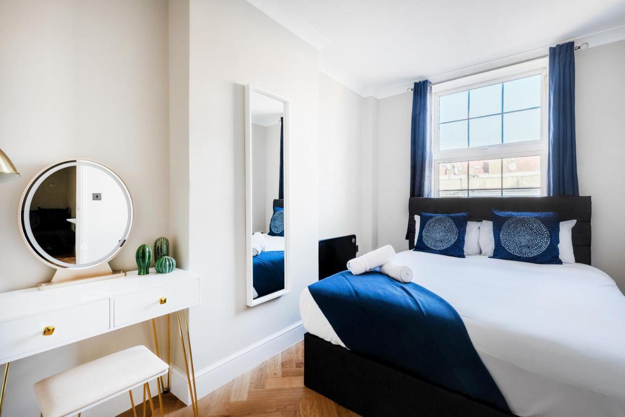Bright Apartments Near Marble Arch And Hyde Park Лондон Стая снимка