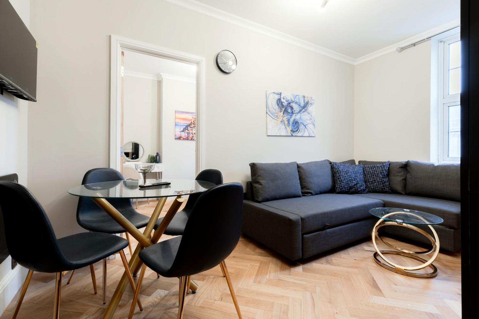 Bright Apartments Near Marble Arch And Hyde Park Лондон Стая снимка