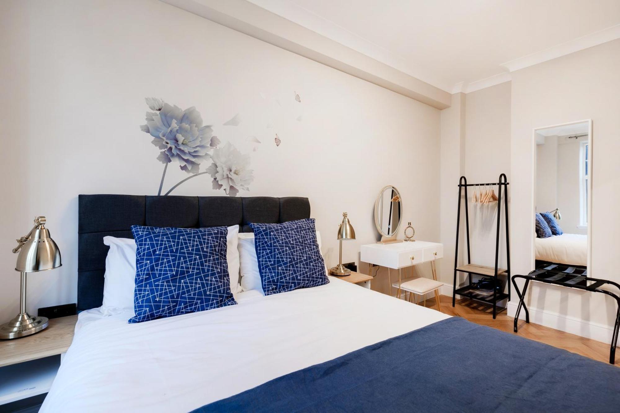 Bright Apartments Near Marble Arch And Hyde Park Лондон Стая снимка