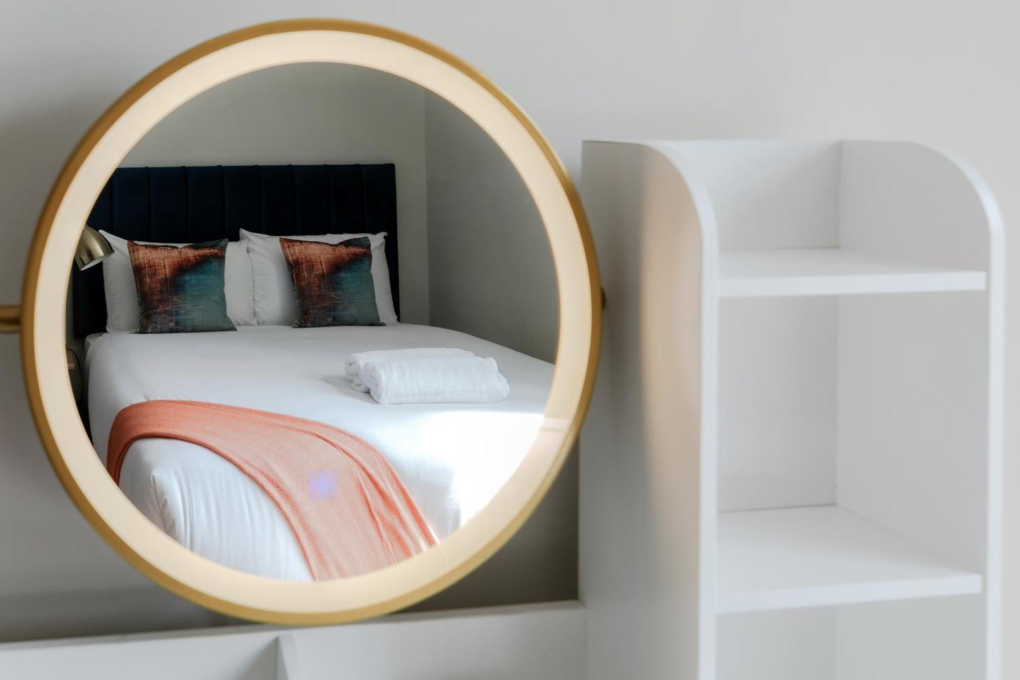 Bright Apartments Near Marble Arch And Hyde Park Лондон Стая снимка